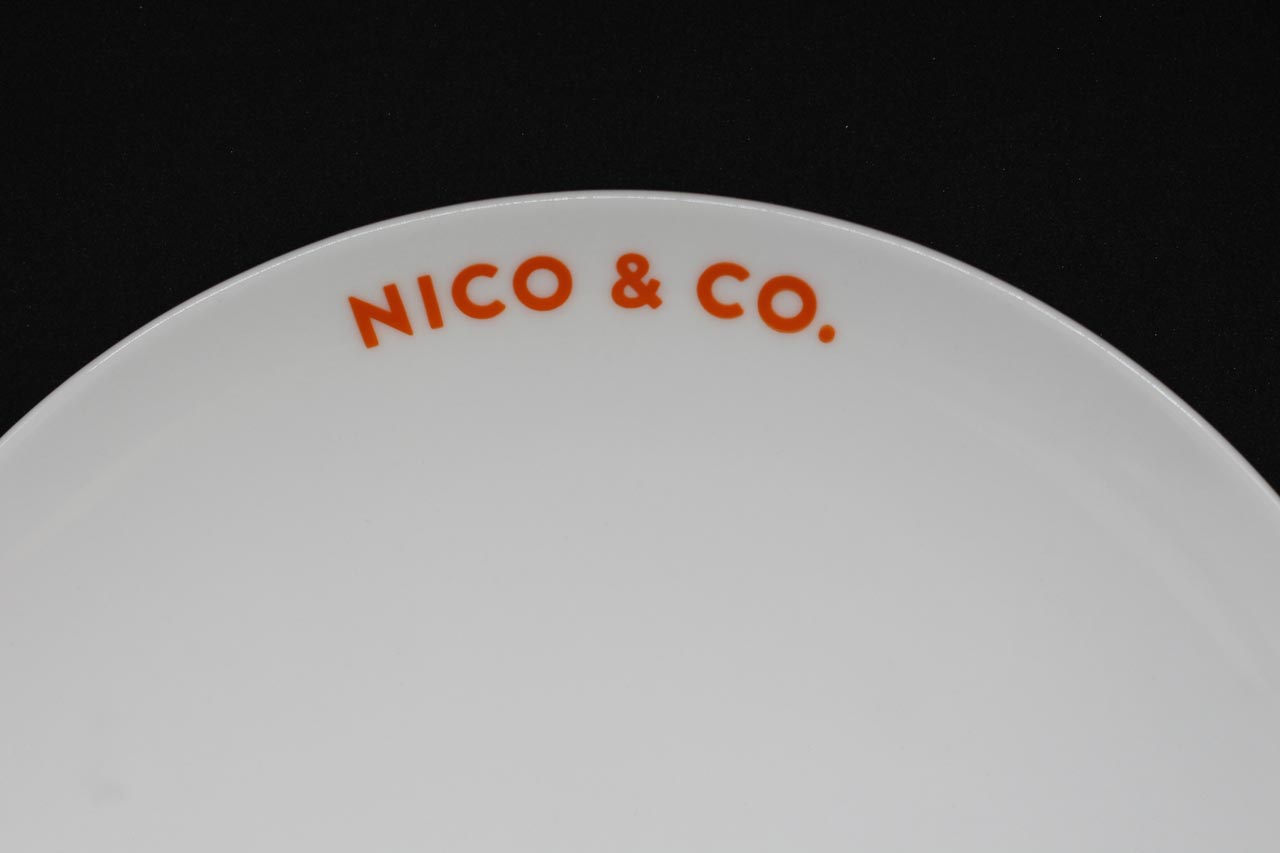 Assiettes personnalisées Nico & Co