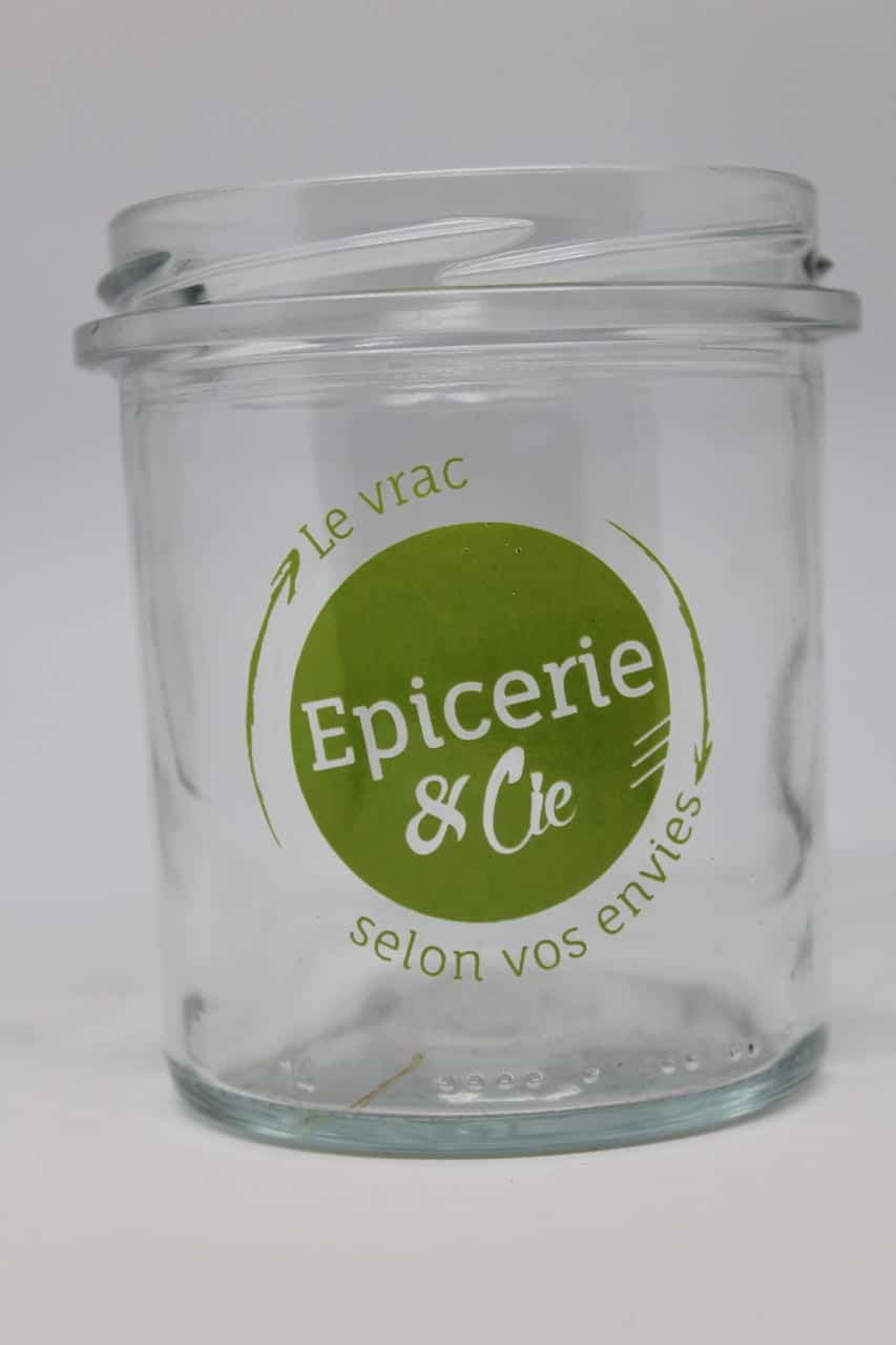 Impression sur verre Epicerie cie – RS Impression