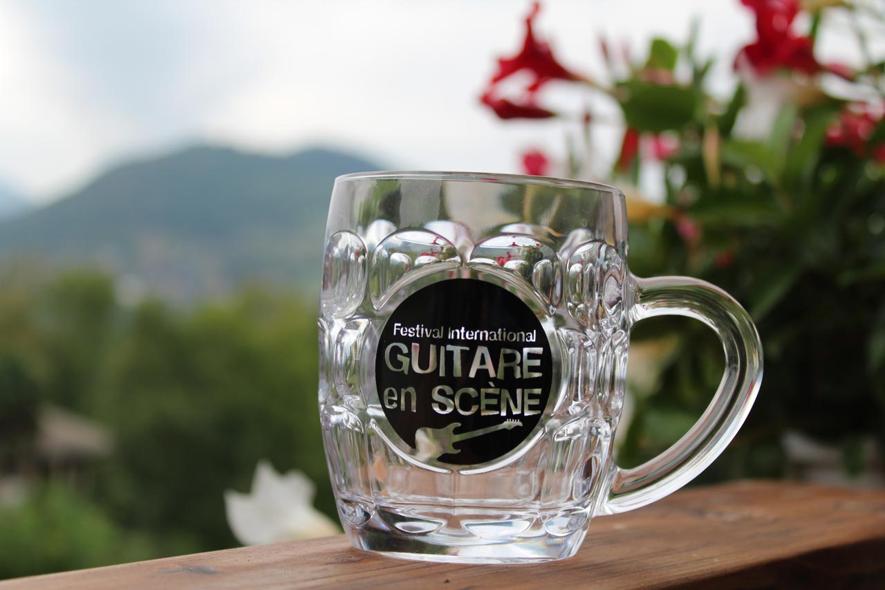 Impression sur verre Guitare en scene – RS Impression