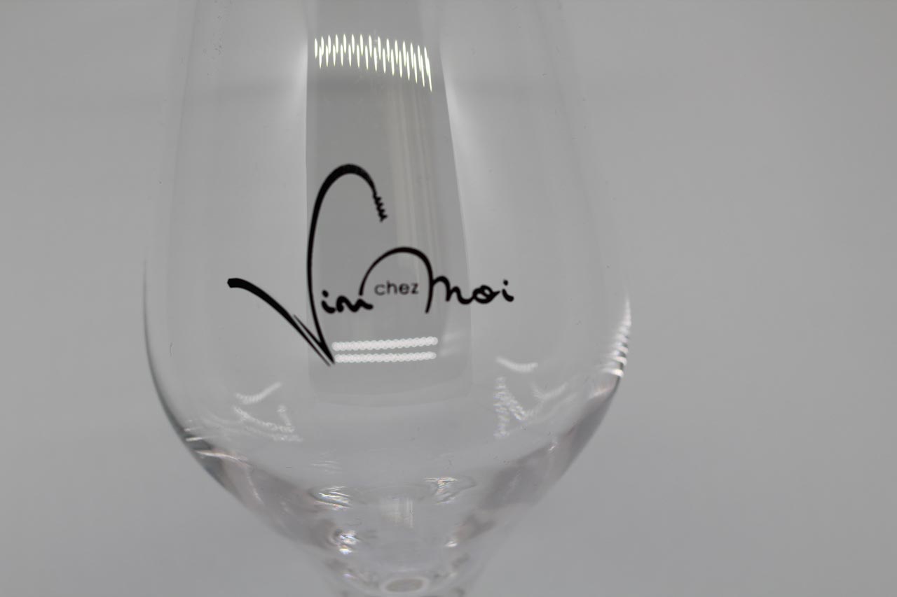 Impression sur verre vin chez moi – RS Impression