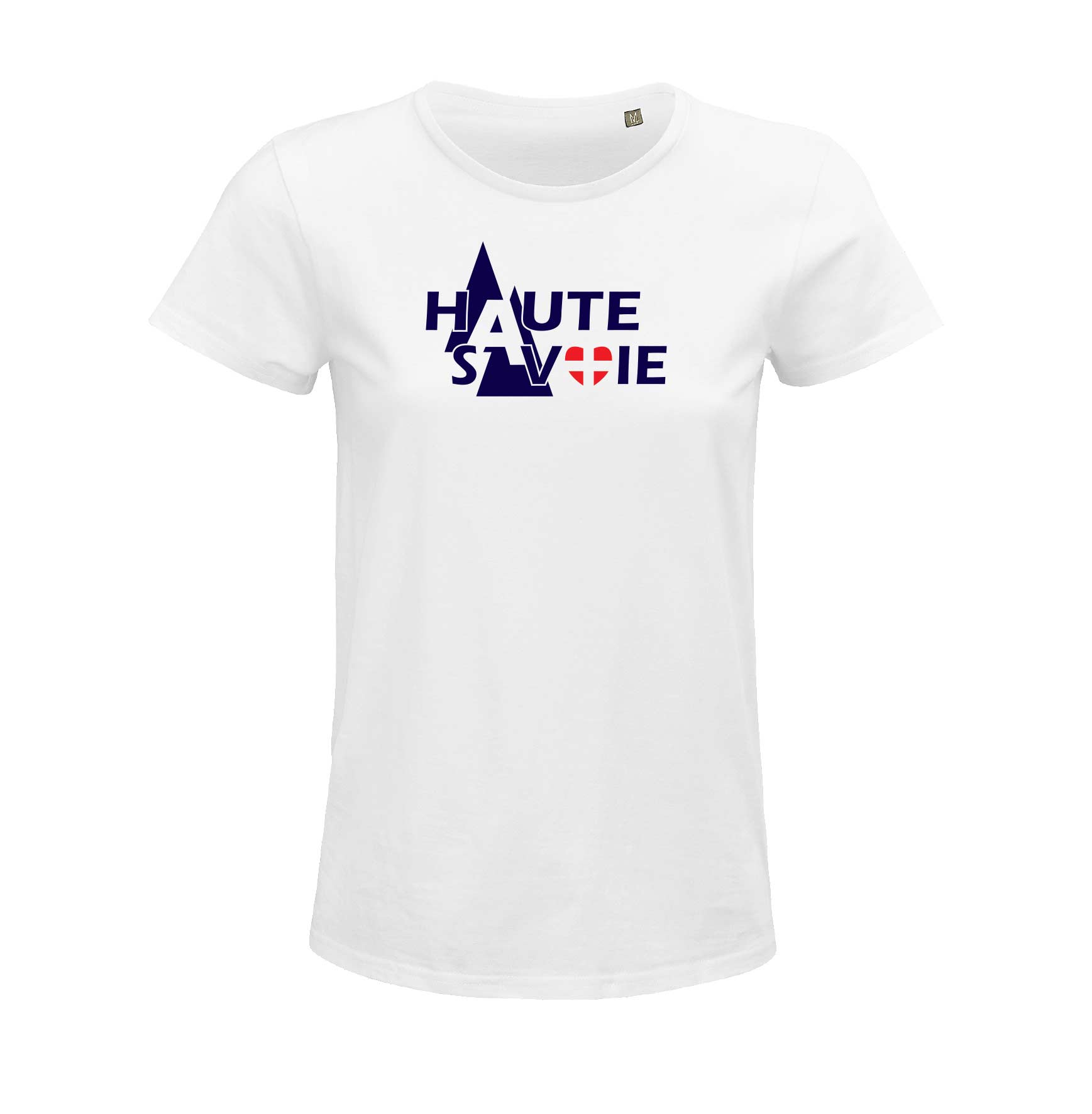 Tee shirt 100 coton issu de lagriculture biologique blanc femme rsimpression – RS Impression
