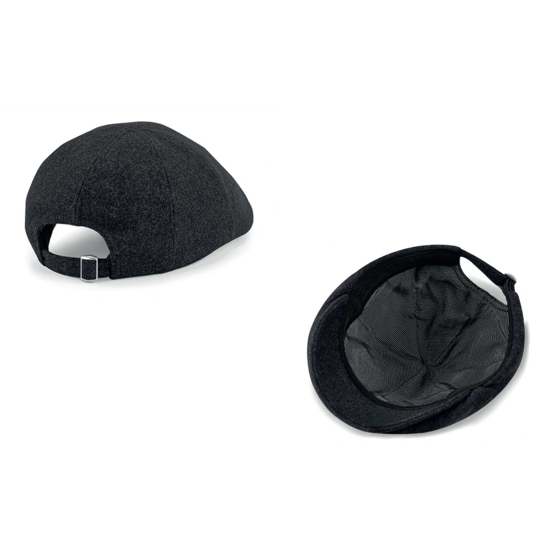 Application logo sur béret brodé